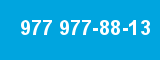 977 977-88-13 977 977-88-13